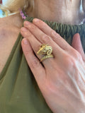 Zolotas Vintage Aries 18 Carats Yellow Gold Ring