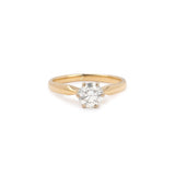 Bague Solitaire Diamant 0.80 carats Or Jaune 18 Carats