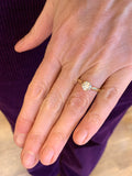 Bague Solitaire Diamant 0.80 carats Or Jaune 18 Carats