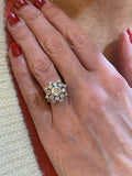 Bague Marguerite Diamants 1.80 Carats Platine