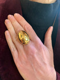 Roberto Coin Martellato 18 Carat Yellow Gold Cocktail Ring