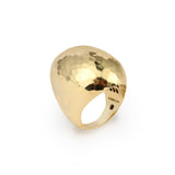 Roberto Coin Martellato 18 Carat Yellow Gold Cocktail Ring