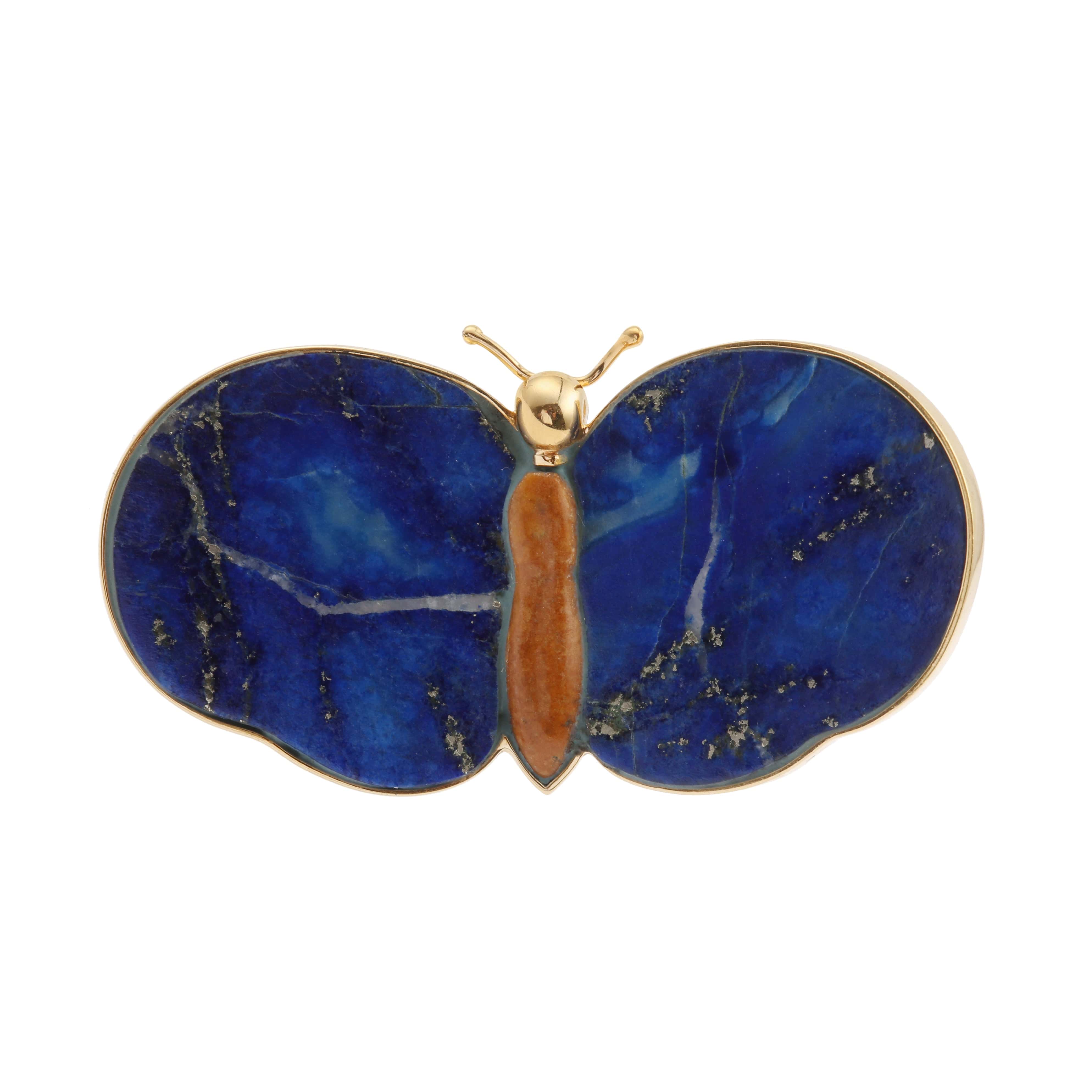 Lapis lazuli brooch shop