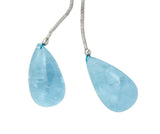 Paire Gouttes Aigue-Marine 39.29 Carats
