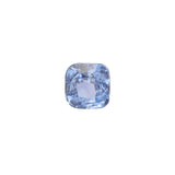 Saphir Madagascar Coussin Non Chauffé 3.53 Carats (Certificat)