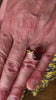 4.16 Carats Rubellite Diamonds 18 Carat Yellow Gold Ring