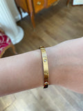 Bracelet Cartier LOVE Diamants Or Jaune 18 Carats