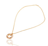 Grand Pendentif Chopard Happy Diamonds 1.70 carats Diamants Or Jaune 18 Carats