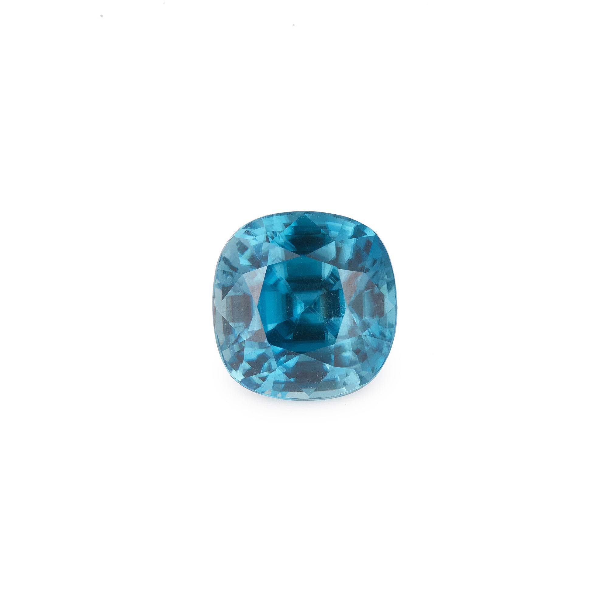 Zircon Bleu Coussin 10.76 Carats