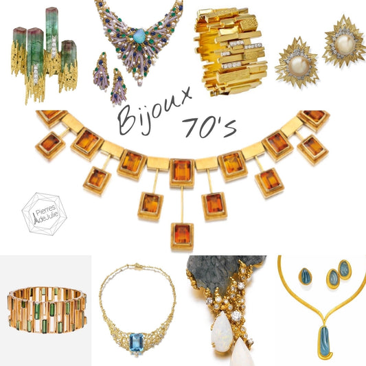 Les Bijoux des Années 70 : Un Voyage dans l'âge d'Or de la Mode