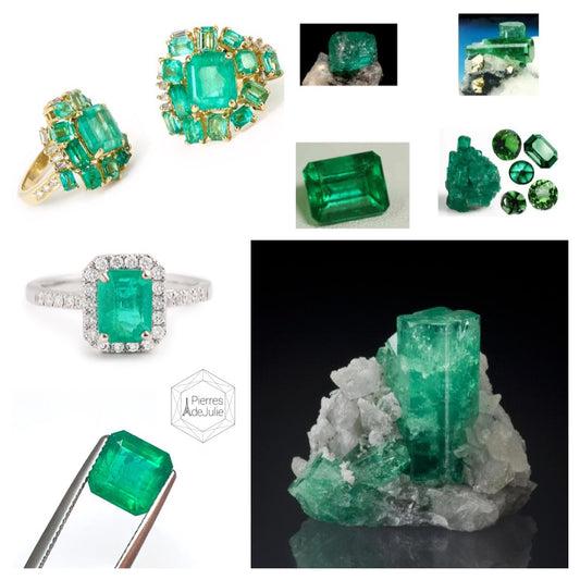 L’émeraude, vert menthe à l’eau