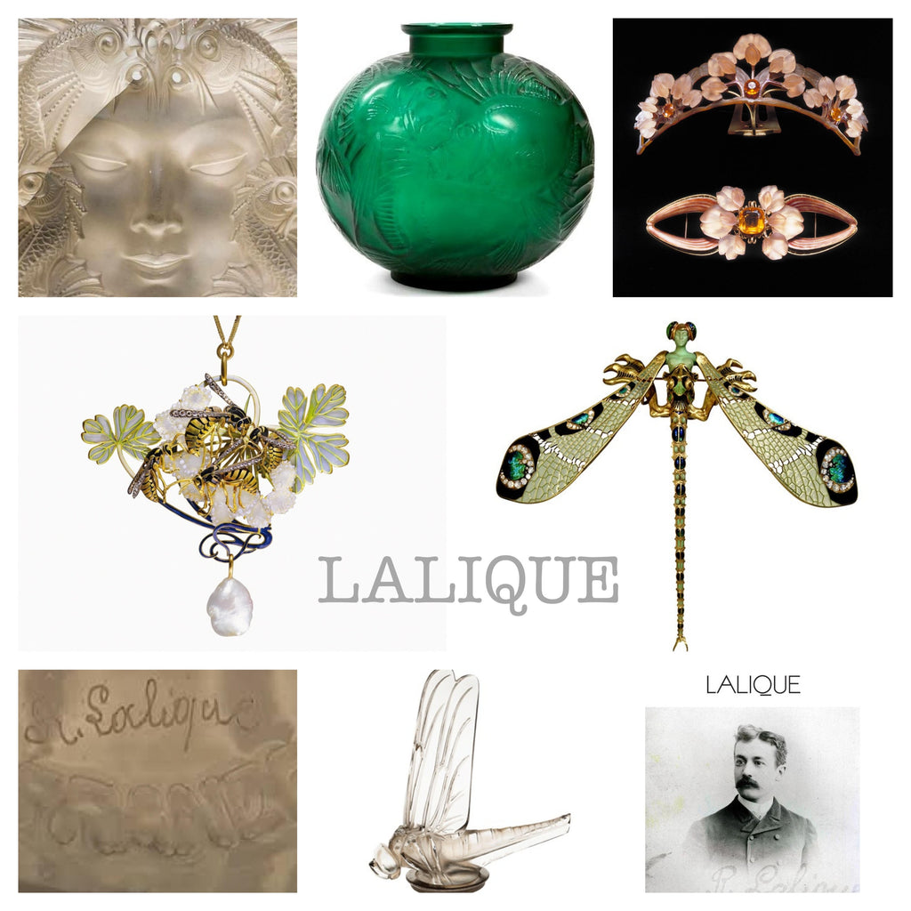 Lalique jewellery art nouveau sale