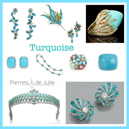 La turquoise, la pierre bleue qui traverse les empires