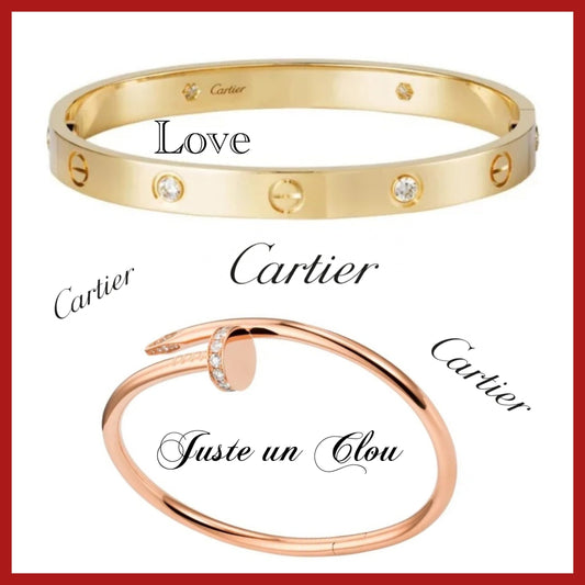 Êtes vous plutôt bracelet Love ou bracelet Clou de Cartier?