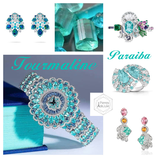 La Tourmaline Paraiba: La Pierre Bleu Lagon, A La Couleur Incroyable…