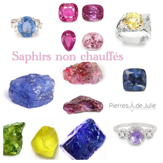 Tout savoir sur les Saphirs non chauffés : notre guide