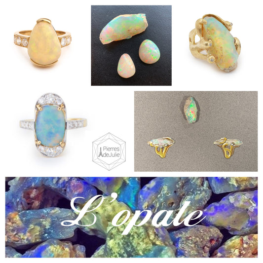 L’opale, la dernière tendance en joaillerie et bijouterie