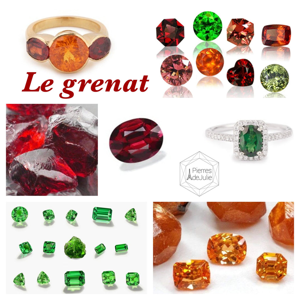 Discover the true colors of garnet stone – Les Pierres de