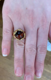 Gilbert Albert 5 Interchangeable Beads 18 Carats Yellow Gold Cocktail Ring