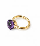Pomellato Nudo Classic Amethyst 18 Carats Yellow Gold Ring
