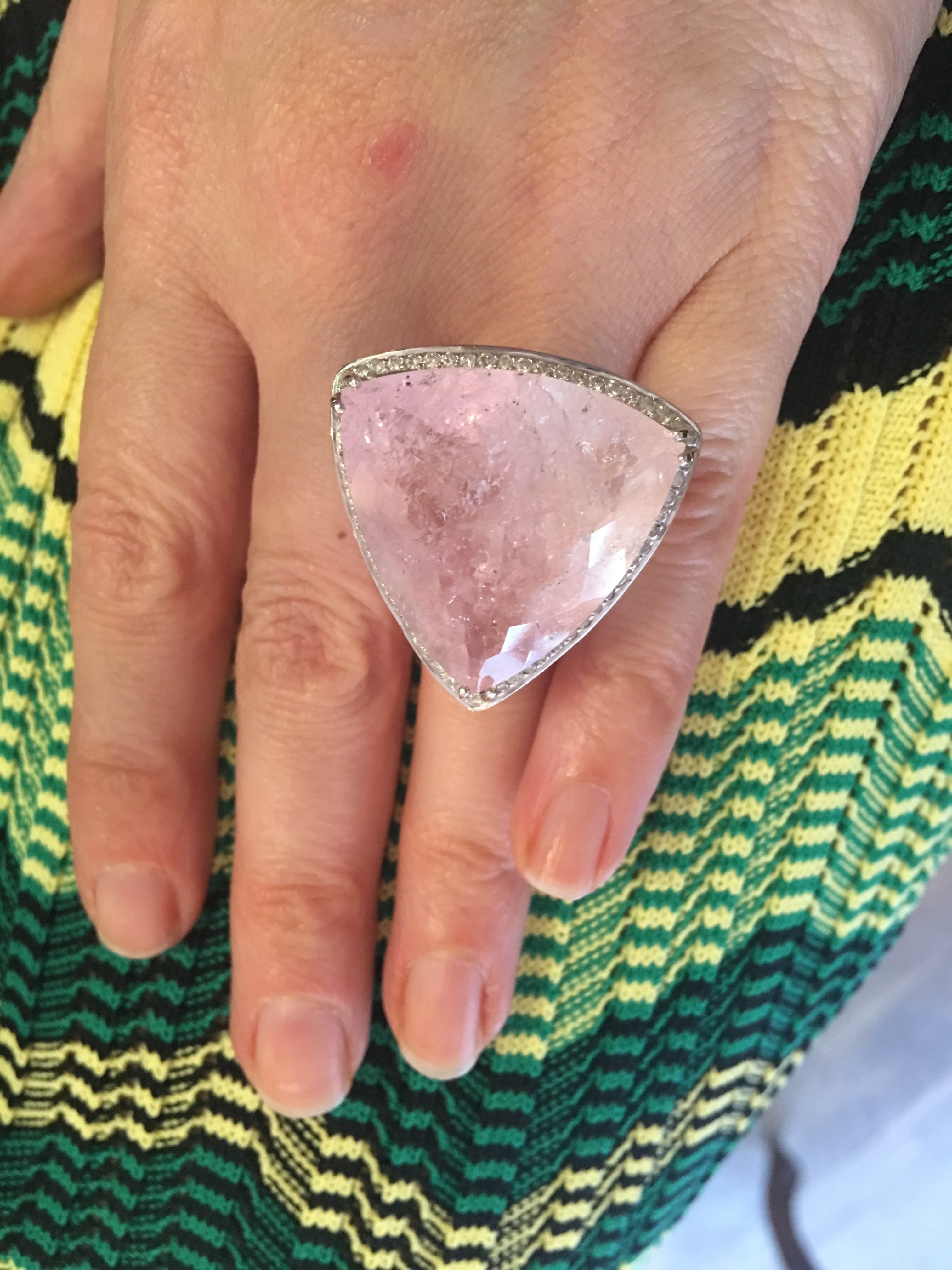 Morganite cocktail ring online