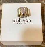 Bague Dinh Van Anthéa Diamants Or Gris 18 Carats