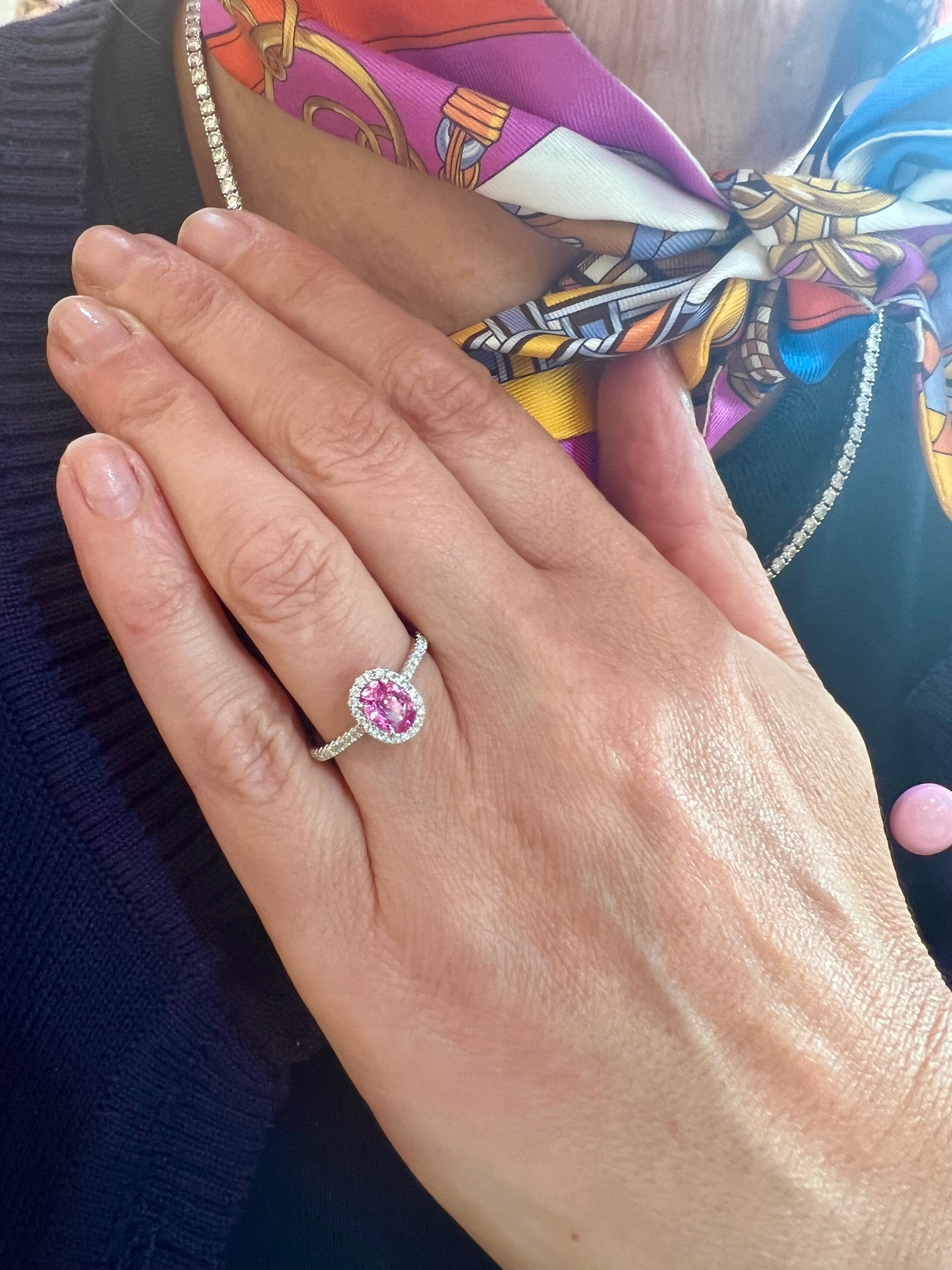 Fiancaille Femme Bague De Fiancaille Diamant Rose Bague Fiancaille