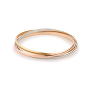 Cartier Trinity Medium Model 18 Carats 3 Gold Bracelet