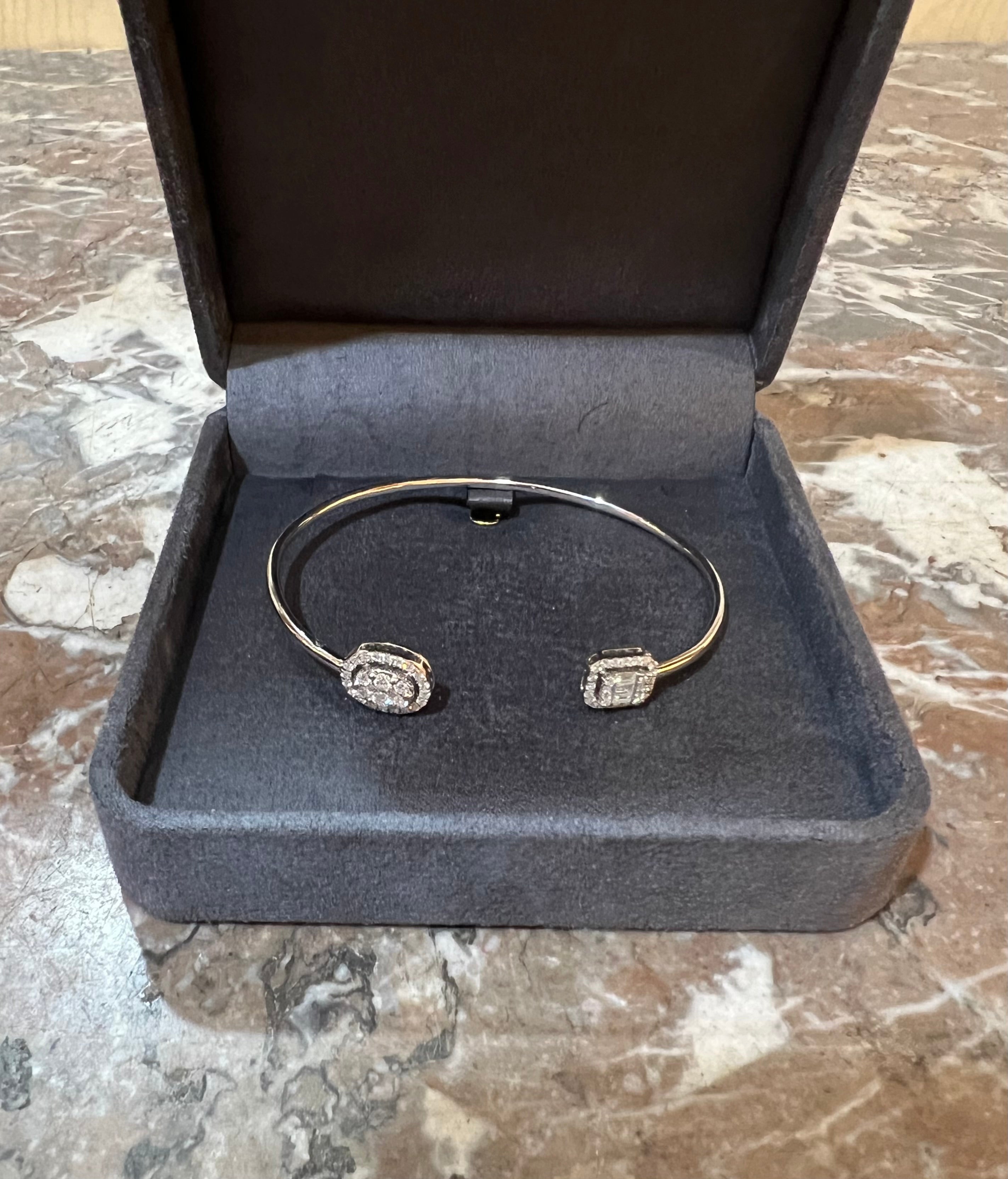 Lot De 2 Bracelets Ayatul Kursi Or Et Argent - Bracelets Ouverts Calligraphie Arabe Pour Femmes Et Hommes Musulmans - Cadeau Islamique Élégant
