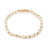 Bracelet Perles Or Jaune 18 Carats