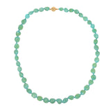 Collier Turquoise Or Jaune 18 Carats