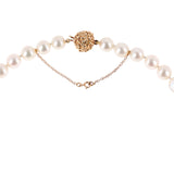 Técla Akoya Pearls 18 Carats Yellow Gold Necklace