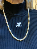 Collier de Perles 60 cm Or Jaune 18 Carats
