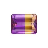 Bolivian 11.53 Carats Rectangular Cut Ametrine