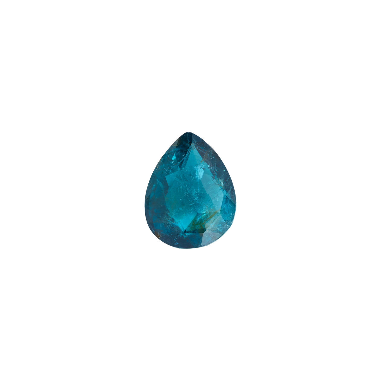Tourmaline Verte/Bleue Poire 4.08 Carats