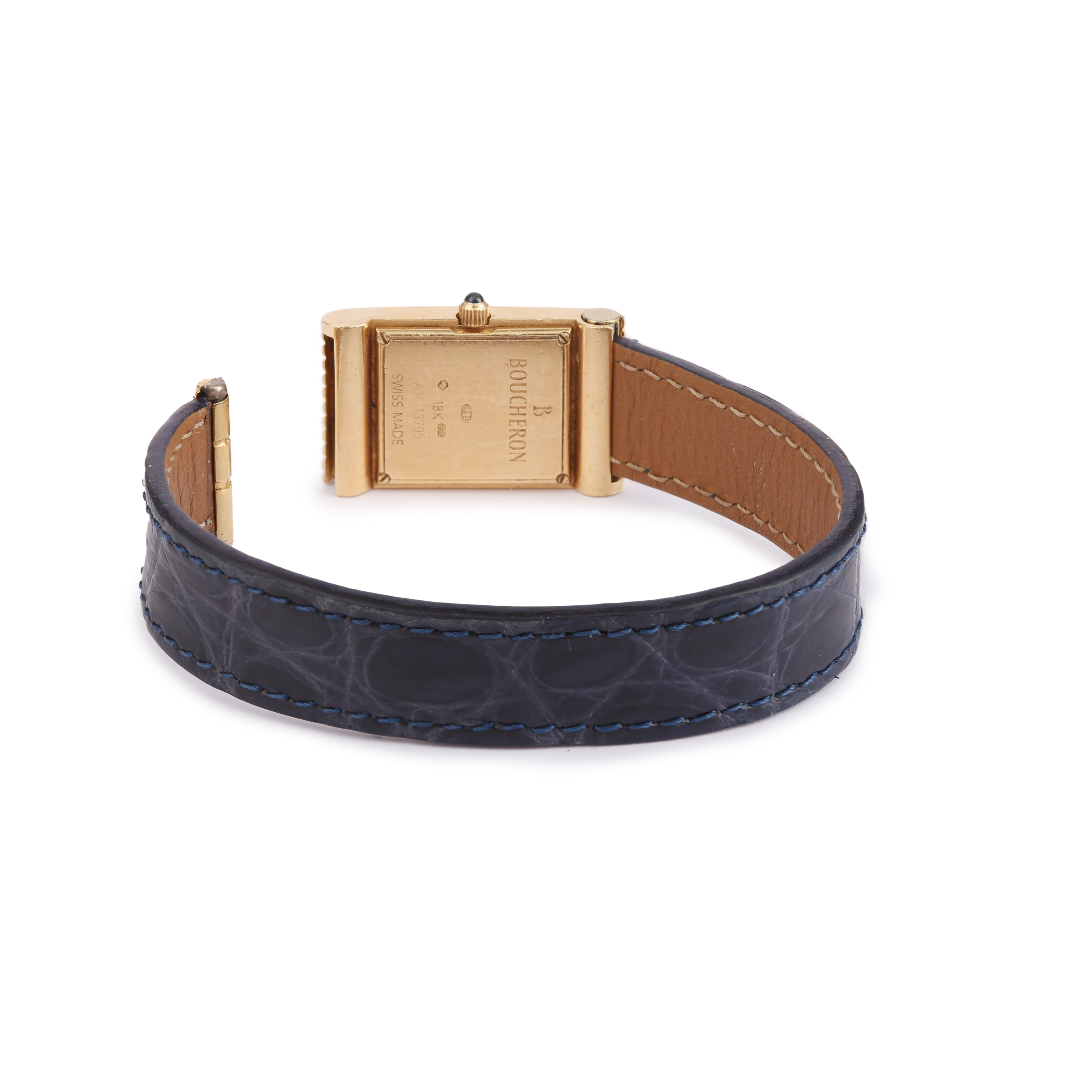 Boucheron Reflet Small 18 Carats Yellow Gold Watch