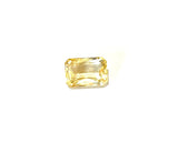 Citrine 46 Carats Taille Rectangle à Pans Coupés
