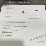 Saphir Padparadsha Non Chauffé 4.11 Carats (Certificat)