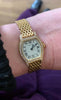 Cartier Tortue Diamonds 18 Carats Yellow Gold Watch