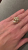 Bague Grelot Perles de Culture Or Jaune 18 Carats