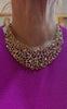 Demi Parure Gilbert Albert Turquoises Diamants Perles Or jaune 18 carats