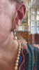 2.80 Carats Diamonds Pearls Platinum 18 Carats White Gold Convertible Drops Studs Earrings