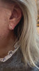 Diamond 18 Carat Rose Gold Lightning Earrings