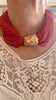 Collier Corail Torsadé Or Jaune 18 Carats