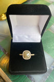 Bague Diamant Brut Cardamome Diamants Or Jaune 18 Carats