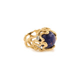 Bague Cocktail Gilbert Albert 5 Boules Interchangeables Diamants Or Jaune 18 Carats