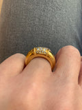 Bague Philippine Van Cleef & Arpels Diamants Or Jaune 18 Carats