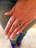 Certified Unheated Burmese 2.06 Carats Diamonds 18K White Gold