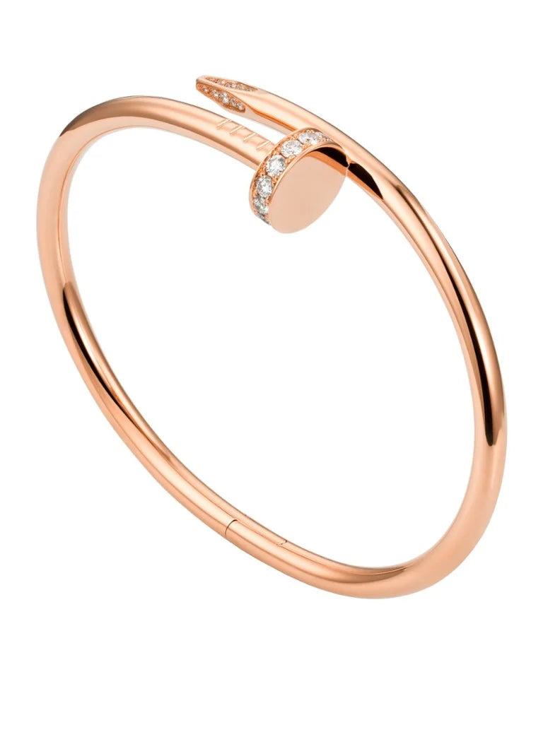 Cartier Juste Un Clou Diamonds 18 Carats Rose Gold Bracelet – Les Pierres  de Julie