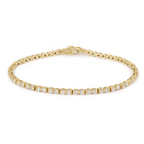 Chaumet Bracelet Ligne 1.20 Carats Diamants Or Jaune 18 Carats